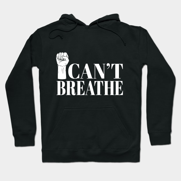 I can't Breathe Hoodie by Be creative